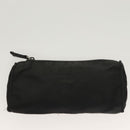 PRADA Pouch Nylon 2Set Black Auth SW1078-9