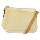 LOUIS VUITTON Monogram Vernis Minna Street Shoulder Bag Perle M91509 Auth sw1083-1