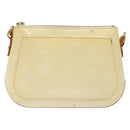 LOUIS VUITTON Monogram Vernis Minna Street Shoulder Bag Perle M91509 Auth sw1083-13