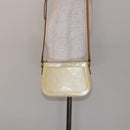 LOUIS VUITTON Monogram Vernis Minna Street Shoulder Bag Perle M91509 Auth sw1083-24