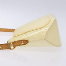 LOUIS VUITTON Monogram Vernis Minna Street Shoulder Bag Perle M91509 Auth sw1083-4