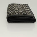 GIVENCHY Wallet Beads Black Silver Auth sw1091-4