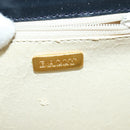 BALLY Shoulder Bag Leather Black Gold Auth sw1097-10