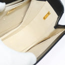 BALLY Shoulder Bag Leather Black Gold Auth sw1097-19