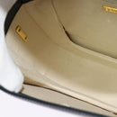 BALLY Shoulder Bag Leather Black Gold Auth sw1097-20