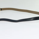 BALLY Shoulder Bag Leather Black Gold Auth sw1097-7