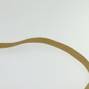 CELINE Hand Bag Leather 2way Beige Gold Auth sw1099-14