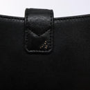 GIVENCHY Shoulder Bag Leather Black Gold Auth sw1101-14