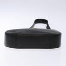 GIVENCHY Shoulder Bag Leather Black Gold Auth sw1101-9