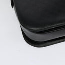 Salvatore Ferragamo Shoulder Bag Leather Black Gold Auth sw1109-15