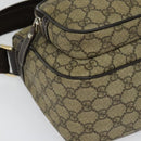 GUCCI GG Supreme Shoulder Bag PVC Beige Gold 246881 Auth sw1110-9