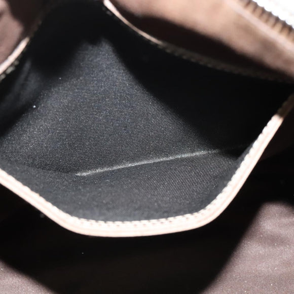 GUCCI GG Supreme Shoulder Bag PVC Beige Gold 246881 Auth sw1110