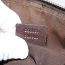 GUCCI GG Supreme Shoulder Bag PVC Beige Gold 246881 Auth sw1110-12