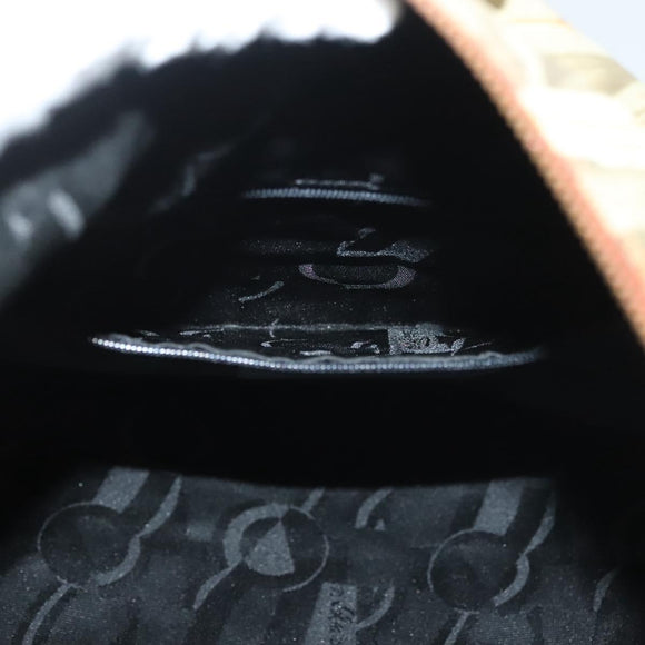 Salvatore Ferragamo Shoulder Bag Nylon Green Gold Auth sw1112