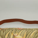 Salvatore Ferragamo Shoulder Bag Nylon Green Gold Auth sw1112-8