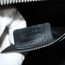 Salvatore Ferragamo Hand Bag Leather Black Silver Auth sw1115-12