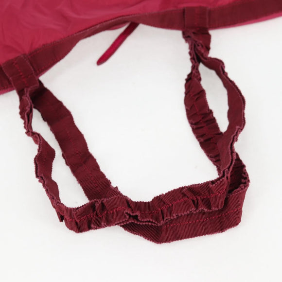 Miu Miu Shoulder Bag Leather Pink Gold Auth sw1117