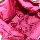 Miu Miu Shoulder Bag Leather Pink Gold Auth sw1117-11