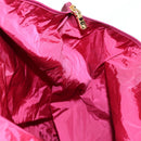 Miu Miu Shoulder Bag Leather Pink Gold Auth sw1117-26