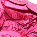 Miu Miu Shoulder Bag Leather Pink Gold Auth sw1117-27