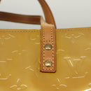 LOUIS VUITTON Monogram Vernis Reade MM Hand Bag Beige M91141 LV Auth sw1119-18