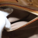 LOUIS VUITTON Monogram Vernis Reade MM Hand Bag Beige M91141 LV Auth sw1119-22