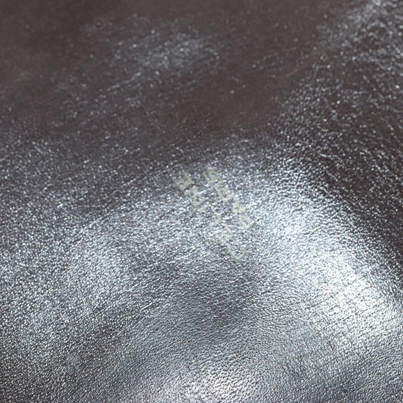 CELINE C Sulky Shoulder Bag Canvas Beige Gold Auth sw1120