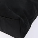 Christian Dior Maris Pearl Tote Bag Nylon Black Auth sw1127-14