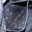 Christian Dior Maris Pearl Tote Bag Nylon Black Auth sw1127-21