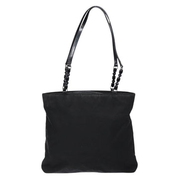 Christian Dior Maris Pearl Tote Bag Nylon Black Auth sw1127 - 0