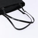 Christian Dior Maris Pearl Tote Bag Nylon Black Auth sw1127-7