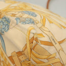 LOEWE Shoulder Bag Canvas Beige Gold Auth sw1129-16