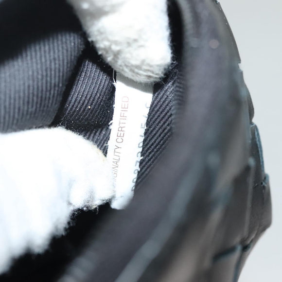 BOTTEGA VENETA INTRECCIATO Pouch Leather Black Auth sw1135