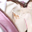 GUCCI Micro GG Canvas Guccissima Bag Leather Pink Gold 309538 Auth sw1136-11