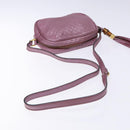 GUCCI Micro GG Canvas Guccissima Bag Leather Pink Gold 309538 Auth sw1136-7