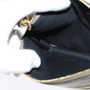 LOEWE Shoulder Pouch Leather Gold Auth sw1137-20