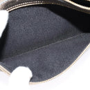 LOEWE Shoulder Pouch Leather Gold Auth sw1137-21