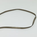 LOEWE Shoulder Pouch Leather Gold Auth sw1137-8