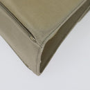 Salvatore Ferragamo Hand Bag Nylon 2way Gray Gold Auth sw1144-18