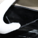 Salvatore Ferragamo Hand Bag Nylon 2way Gray Gold Auth sw1144-21