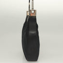 GUCCI GG Canvas Shoulder Bag Black Silver 001 3312 Auth sw1145-3