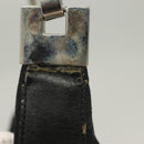 GUCCI GG Canvas Shoulder Bag Black Silver 001 3312 Auth sw1145-4