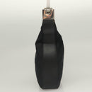 GUCCI GG Canvas Shoulder Bag Black Silver 001 3312 Auth sw1145-5