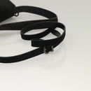 Salvatore Ferragamo Hand Bag Suede Black Silver Auth sw1146-8