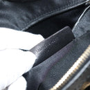 SAINT LAURENT Muse Shoulder Bag Enamel Black Gold Auth sw1147-23