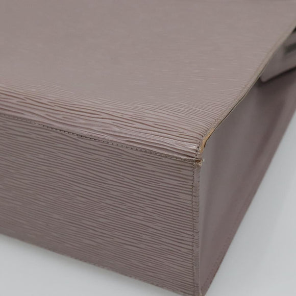 LOUIS VUITTON Epi Croisette PM Tote Bag Lilac M5249B LV Auth sw115