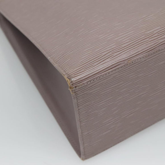 LOUIS VUITTON Epi Croisette PM Tote Bag Lilac M5249B LV Auth sw115