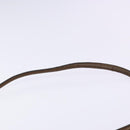 GUCCI GG Supreme Web Sherry Line Shoulder Bag PVC Beige Gold Auth sw1153-8