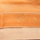 GUCCI Shoulder Bag Canvas Dark Brown Gold Auth sw1154-12