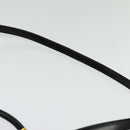 BALLY Hand Bag Leather 2way Black Gold Auth sw1155-10